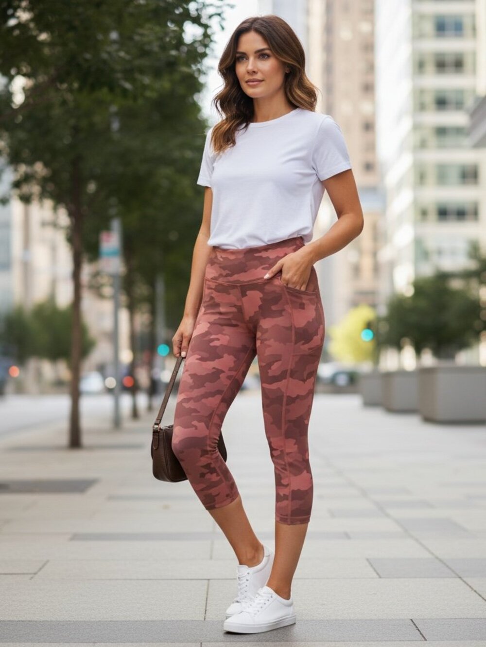 Lululemon High Rise Crop